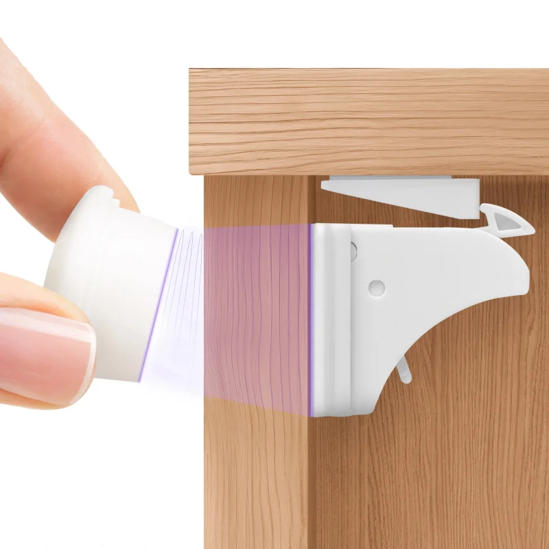WunderHippo Magnetische Kindersicherung 12 Schlösser + 3 Schlüssel