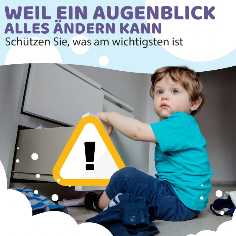 WunderHippo Magnetische Kindersicherung 12 Schlösser + 3 Schlüssel – Bild 3